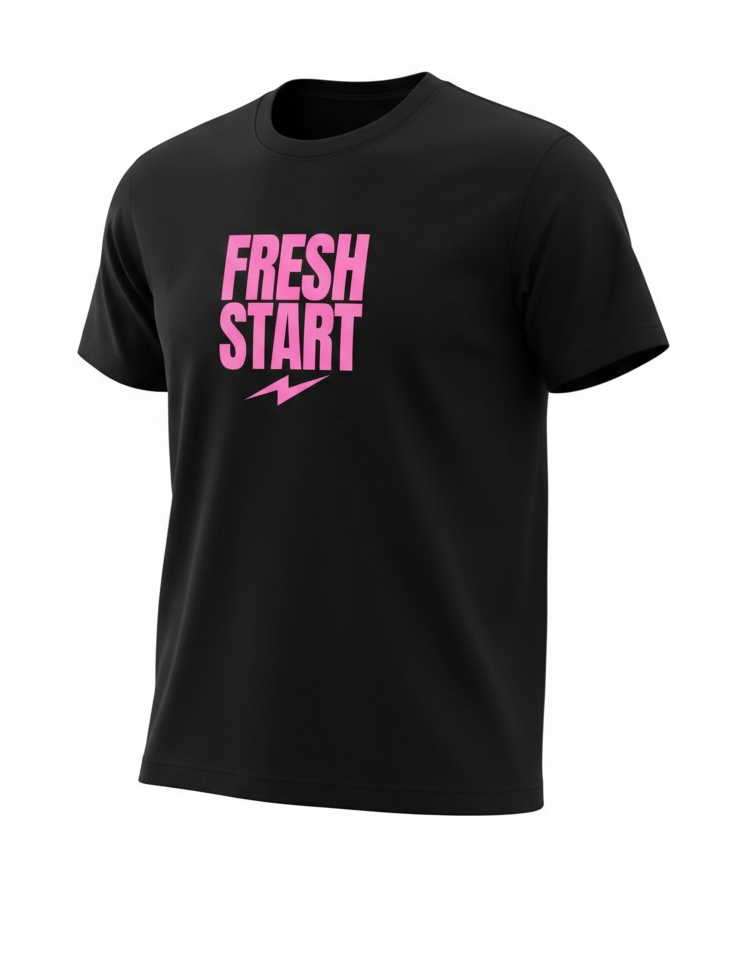 Fresh Start Tee (Pink)