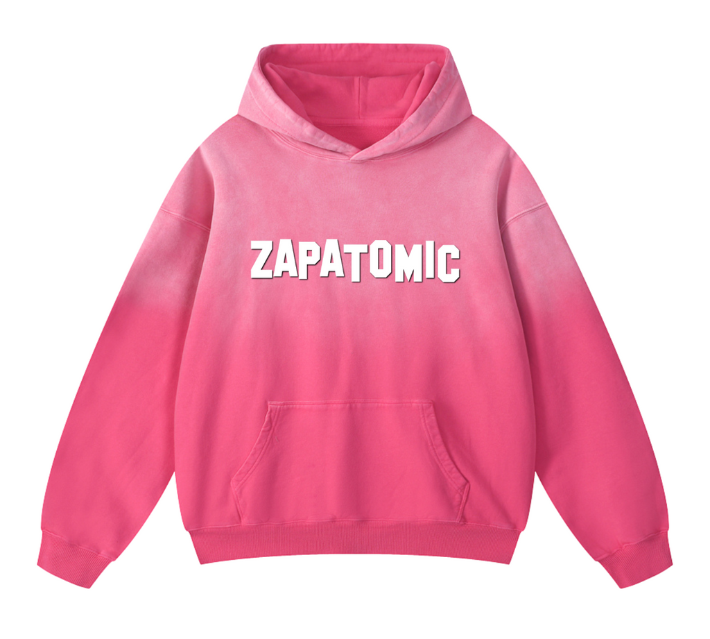 Zapatomic Pink Hollywood Sunfade Hoodie