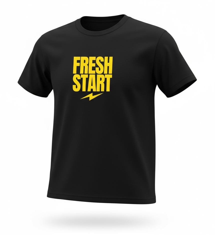 Fresh Start Tee (Yellow)