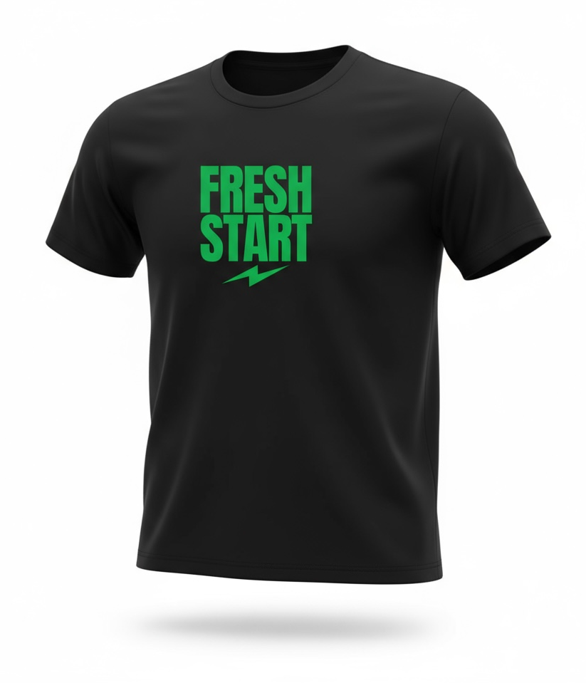 Fresh Start Tee (Green)
